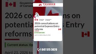 ⚖️ EXPRESS ENTRY RESET: 2026 PROPOSAL 🇨🇦⚙️