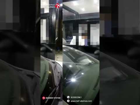 من أعمالنا تركيب بوابة مواقف السيارات مع نظام ادارة المواقف