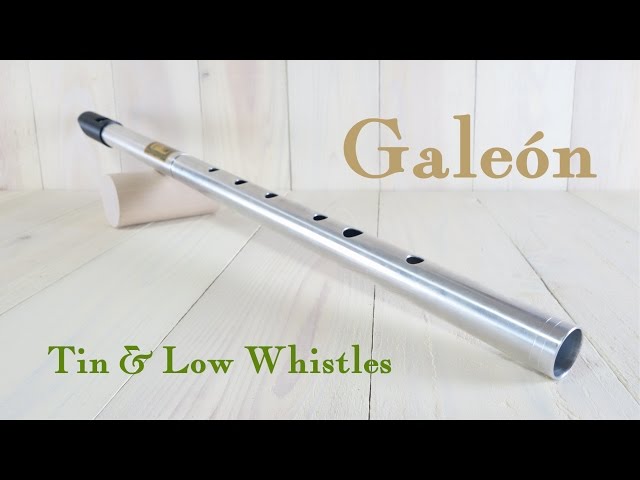 Galeón whistle - ガレオン製ティン＆ロー・ホイッスル - YouTube