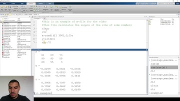 Introduction to Matlab in Arabic | 16 m-files