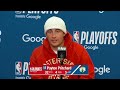 Payton Pritchard Postgame Media Availability: Round 1 Game 4 vs. Philadelphia 76ers