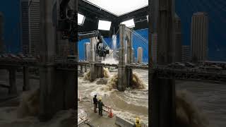 🌊 BRIDGE FLOOD! 😱 Hollywood Made This Disaster With Miniatures 🎬