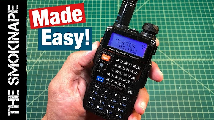 Easy Baofeng Repeater Programming - How To - TheSmokinApe