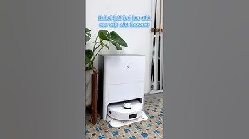 Robot hút bụi lau nhà Deebot T10 Omni, lực hút 5000Pa, tiếng ồn thấp, nhiều tính năng thông minh