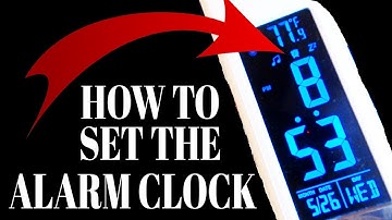 Set the Alarm Clock on the OttLite 2021 Update