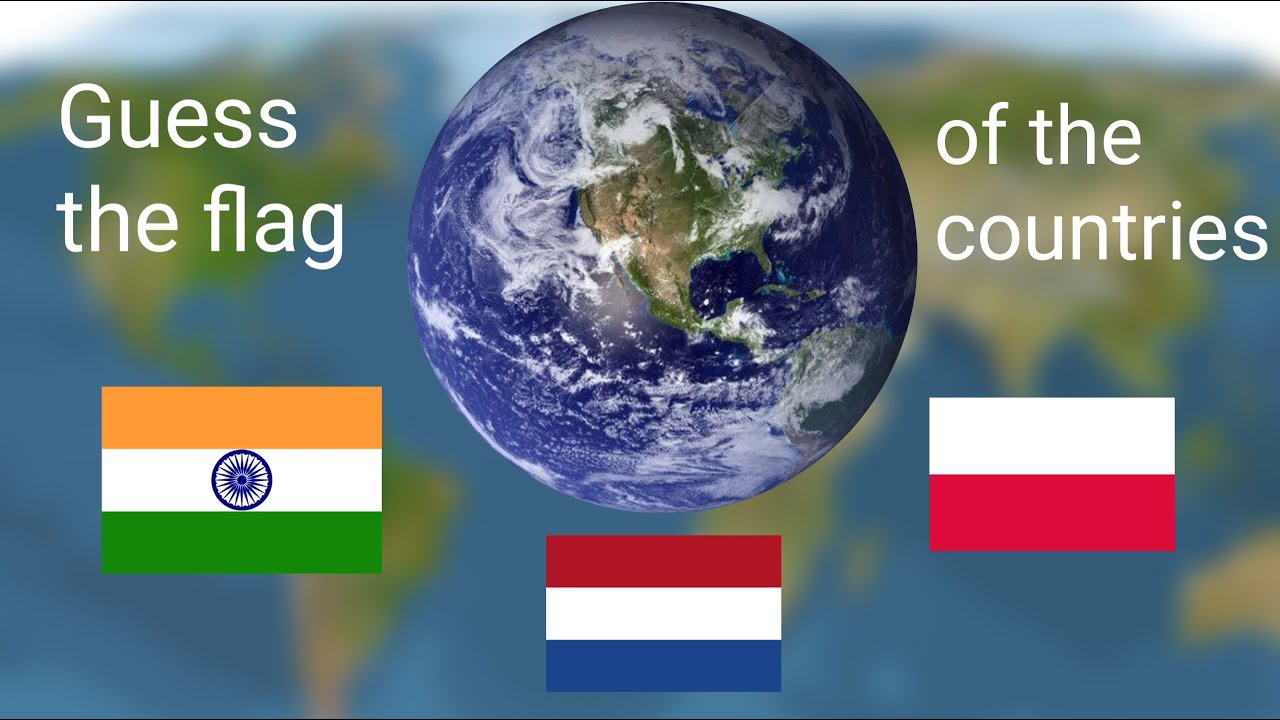Guess what country you think it is from the flags of the countries.let's go