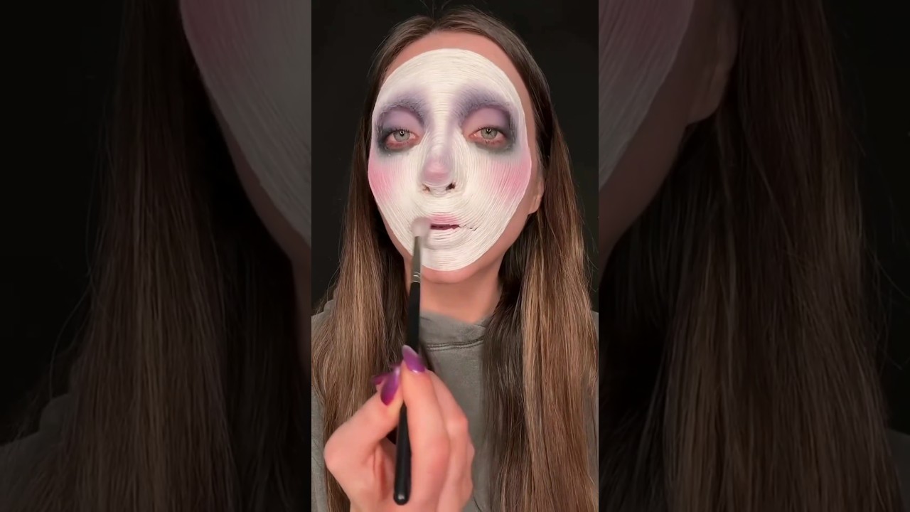 Yarn Doll Makeup BTS 👰😱💄 