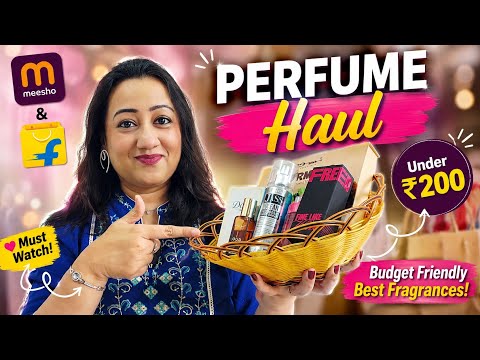 ₹200 से कम में Best Perfumes 😍 | Meesho & Flipkart Perfume Haul | Budget Perfumes Under ₹200