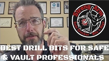 Best Drill Bits for Drilling Safes & Vaults | Strongarm Precision Carbide Bits