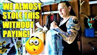 Ep415:  WE ALMOST STOLE THIS GARAGE SALE FIND WITHOUT PAYING!  😬😬  ANTIQUE BARGAIN HUNTER