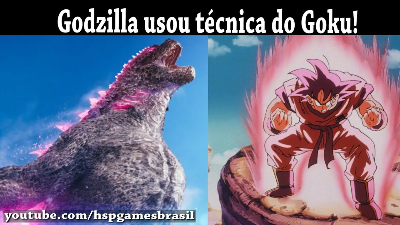 Usou Godzilla usou técnica do Goku! #godzillavskong #dragonball - YouTube
