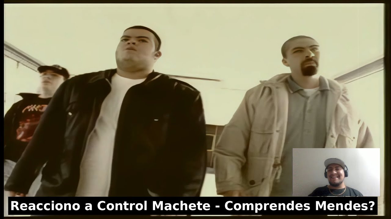 CHILL - RELAX - REACT | Control Machete - Comprendes Mendes? 🎧 ¡Una bomba del RAP LATINO! 🔥