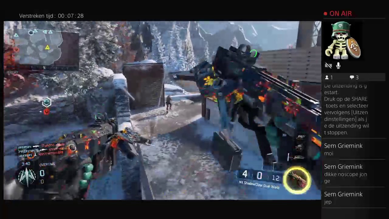 Live PS4-uitzending van Trayhardpro