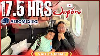 ✈️ SOBREVIVÍMOS 17.5 HORAS en CLASE ECONÓMICA a JAPÓN 4K 😱 VUELO CON AEROMEXICO 💸 Guía DEFINITIVA 🛫
