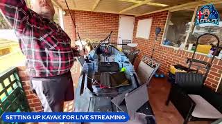 KAYAKS2FISH NEXGEN 11.5 KAYAK WALK THROUGH AND SETTING UP FOR LIVE STREAMING screenshot 4