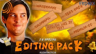 2K Special Editing Pack 🎉 In Alight Motion 