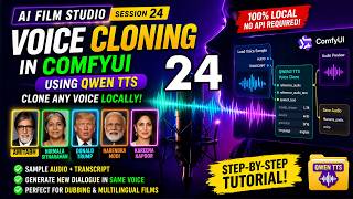 24 How to Clone Voices in ComfyUI Using Qwen TTS | Local AI Voice Cloning Tutorial screenshot 3