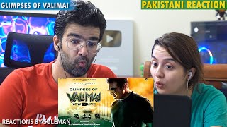 Pakistani Couple Reacts To Glimpses of Valimai | Ajith Kumar | Yuvan Shankar Raja | Vinoth