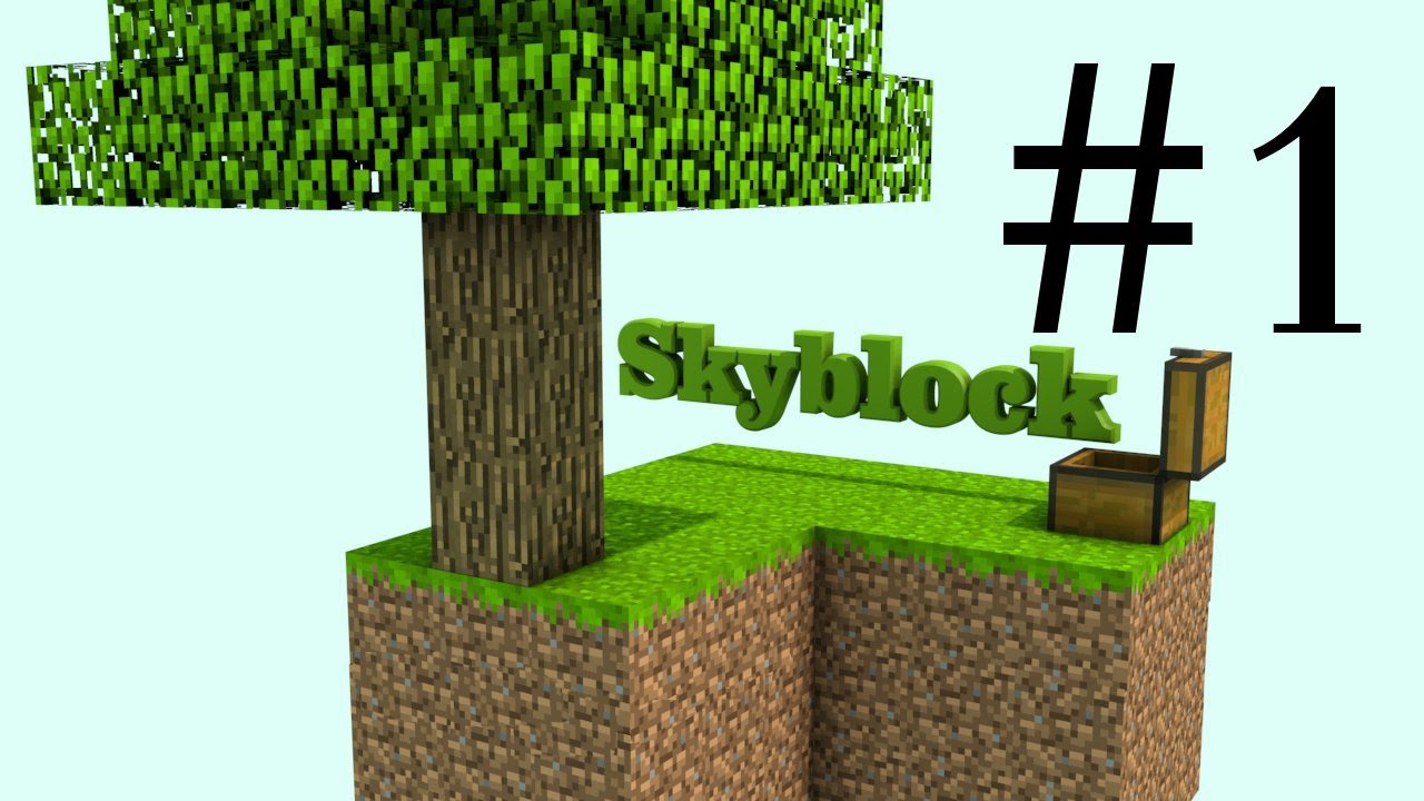 Let's Play Minecraft Skyblock - Episode 1 - We move forward to ...