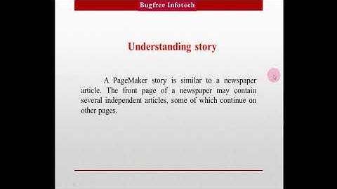 An introduction to Adobe PageMaker Part 2   Computer Applications & Technology