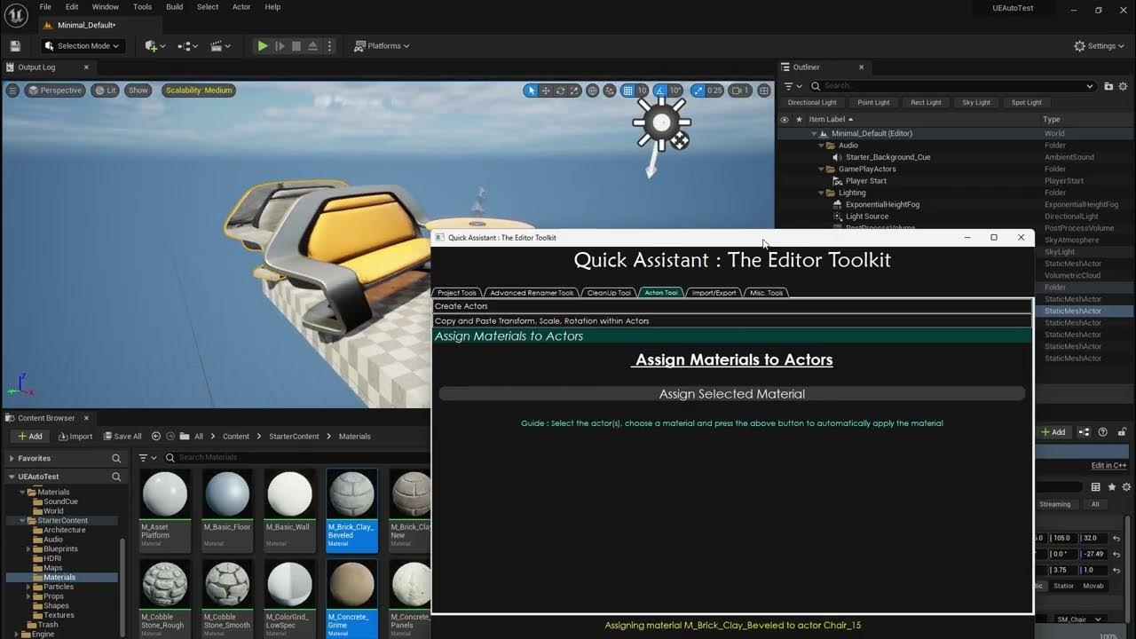 UE5/Python - Python Based Custom Editor Toolkit - YouTube