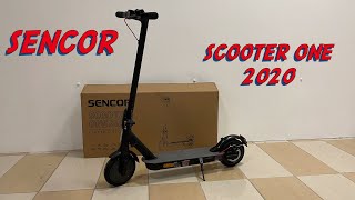 SENCOR SCOOTER ONE 2020 roller kicsomagolás és bemutató