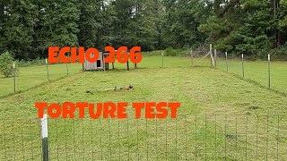 Did it make it [echo 266 weedeater] real time footage
