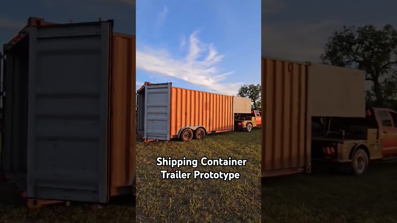 Shipping Container Trailer