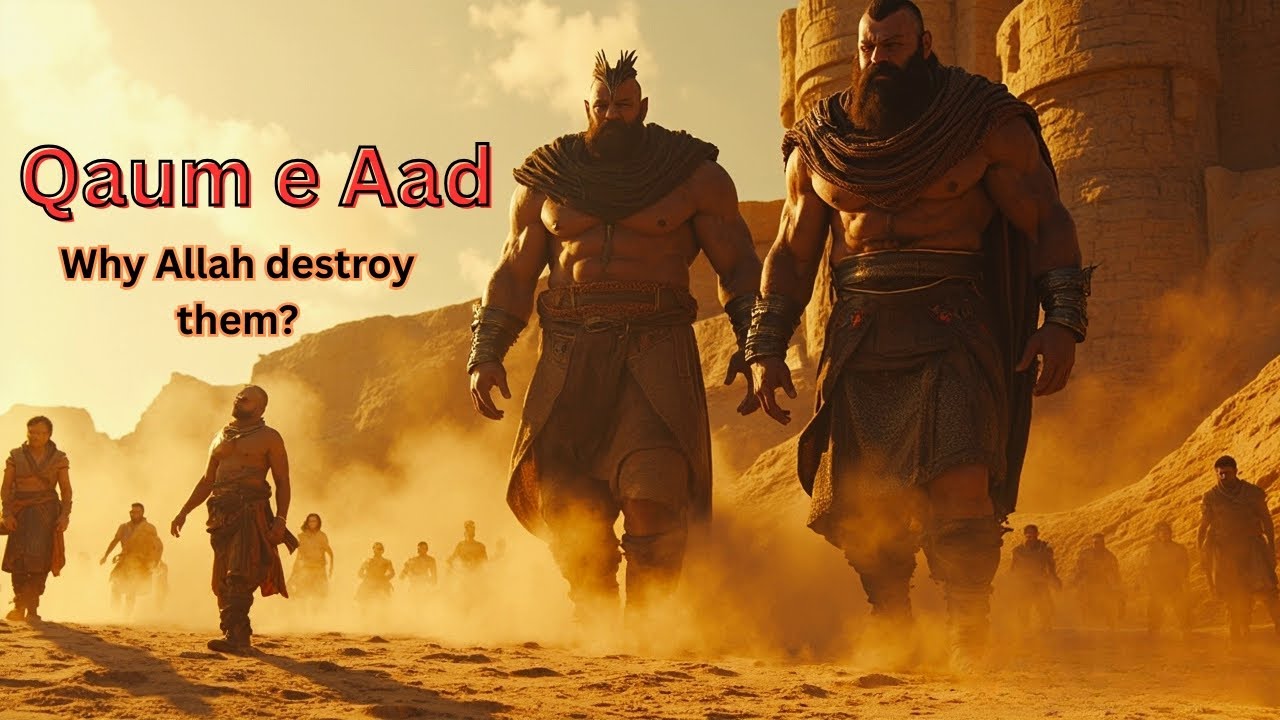 Qaum-e-Aad: The Most Powerful Nation Ever Destroyed | Islamic Story of Giants from the Quran