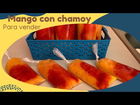 Mango ice cream with chamoy for sale