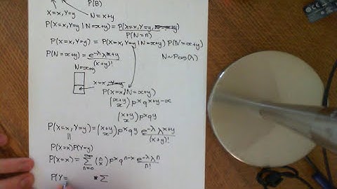 Joint Probability Mass Functions Part 3