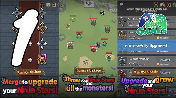 Merge Ninja Star Gameplay Walkthrough #1 (Android, IOS)