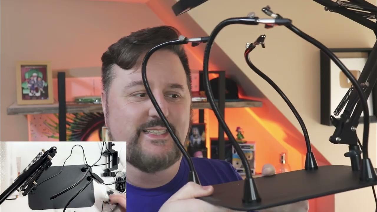 Great For Coin Collecting! Magnifying Glass with Light and Stand YouTube