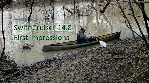 First paddle of 2020, trying out a Swift Cruiser 14.8