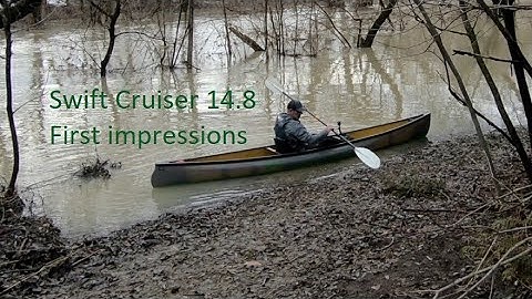 First paddle of 2020, trying out a Swift Cruiser 14.8