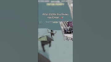 Every pro thinks you cheat 🎯#fortnite #shorts