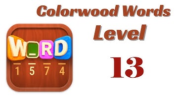 Colorwood Words Level 13 Answers | Colorwood Words - Cryptogram