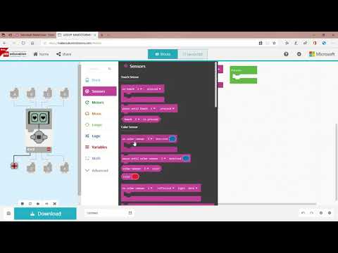 823 MakeCode สำหรับ LEGO MINDSTORMS EV3  วิทยาการคำนวณ