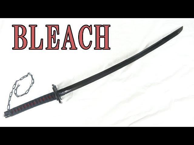 Bleach 天鎖斬月の作り方 斬魄刀 Tensa Zangetsu Tutorial Youtube