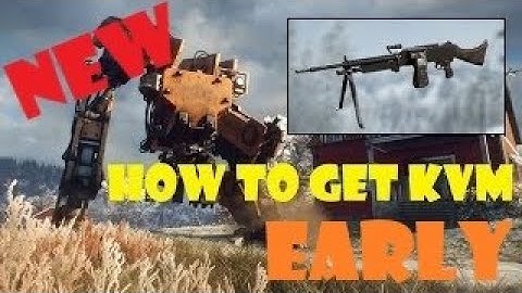 [Generation Zero] How to get Machine gun KVM 59 - New location