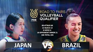 Japan vs Brazil | Women's OQT 2023