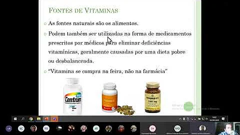 Como as vitaminas podem ser analisadas nos alimentos?