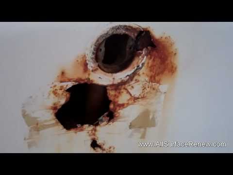 How To Repair A Rusted Bathroom Sink Drain?