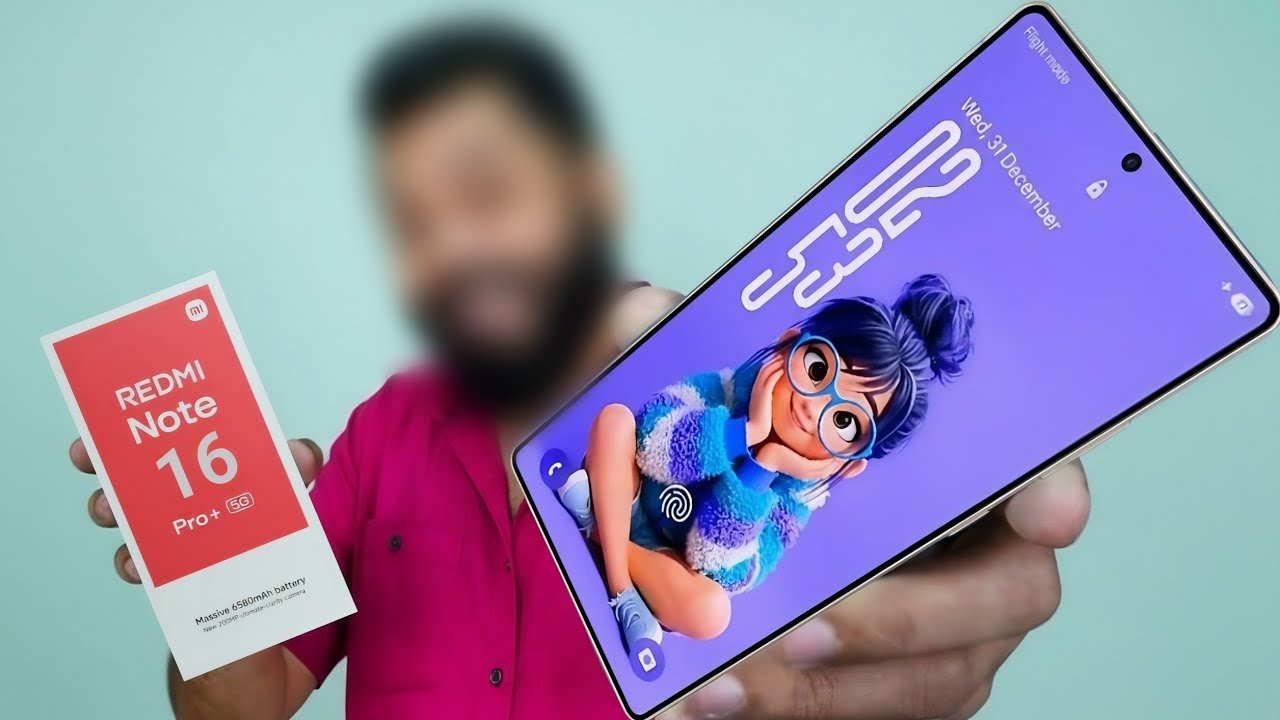 Note 16 Plus Redmi Note 16 Pro Plus Unboxing, first look & review - YouTube