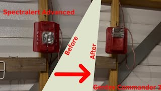 Installing Gentex Commander 3 remote strobe in my shed