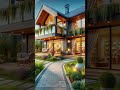 Modern Elegance: A Sunset Haven Surrounded by Nature