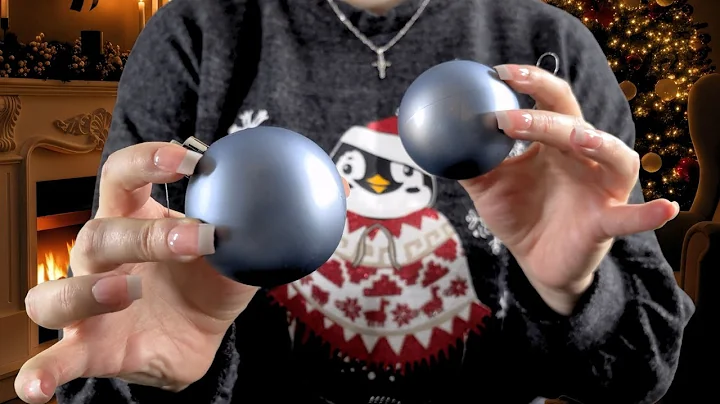 ASMR Scratching and Tapping Christmas Decorations 🎄 (No Talking)