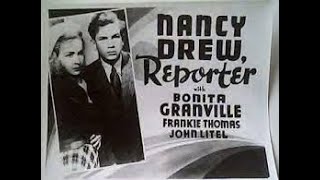 Nancy Drew... Reporter (1939) Bonita Granville Mystery Film