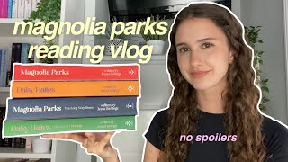 magnolia parks reading vlog (spoiler free)