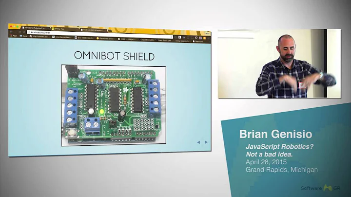 Brian Genisio: JavaScript Robotics? Not a bad idea.